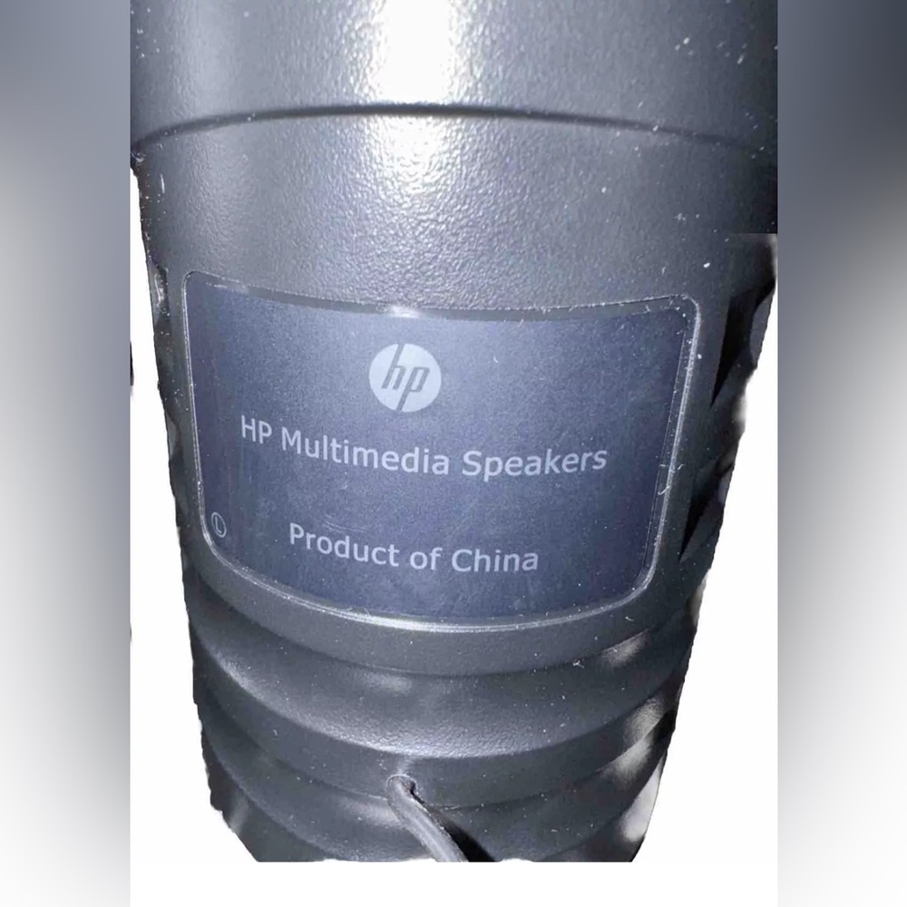 HP Multimedia Computer Speakers Set GL313AA In Original Box Tested - Picture 11 of 12